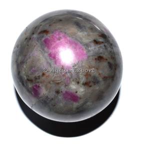 Bola de rubí feldespato, esferas de todo tipo de gemas - Product Image 1
