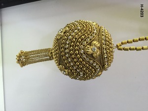 H4199 Vivid Handmade Metal Ladies' Evening <b>Clutch</b> <b>Bags</b> <b>Gold</b> Silver Beaded Party Purse Chain Strap Flap Closure 1-1.9L Capacity - Product Image 4