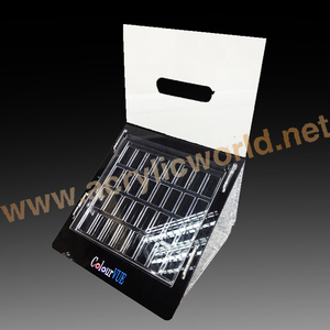 Usine porte-lunettes rotatif blanc personnalisé présentoir à lunettes présentoir à lunettes en acrylique - Product Image 5