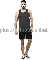 Custom OEM Cotton <b>Men's</b> Tank Top-Knitted Plus Size Breathable Embroidery & Print Casual Wear - Product Image 3