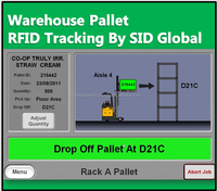 Almacén Cartón Inventario Código de barras UHF RFID Escáner Etiquetado Terminal Dispositivo