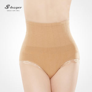 S-SHAPER Japan Female High Waist Abdomen Shaper Briefs Breathable Tummy Control <b>Corset</b> - Product Image 6