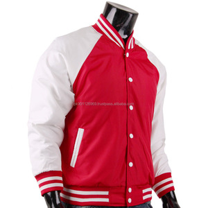 Custom Made Satin Silk Varsity Jackets High Quality Polyester Breathable Eco-Friendly Quick Dry Stand Collar <b>Winter</b> OEM Dyed - Product Image 1