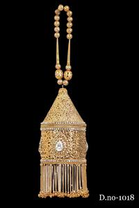 Pochette de mariée exclusivement conçue pour femmes 1017 sacs à main en pierre perlée en métal brodé pour les achats en ligne en soirée en Inde - Product Image 3