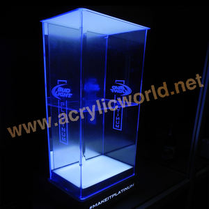 Nouveau support d'affichage de bouteille acrylique Led lumineux d'affichage d'usine - Product Image 6