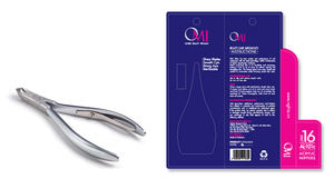 Alicates NGHIA Marca OMI AL-101C de Acero Inoxidable Cromado con Corte Completo para Uñas, Set de Manicura - Product Image 6