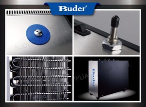 Distributeur d'eau sous évier en acier inoxydable «Taiwan Buder» avec refroidissement par compresseur pour eau chaude et froide - Product Image 4