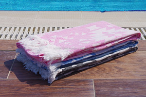 Kilim-Manta de playa con estampado turco, tela Jacquard tejida de color negro, venta al por mayor, de Turquía - Product Image 6