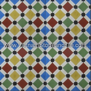 Ciment traditionnel fait à la main finition mate antique nouveau design pour intérieur extérieur livraison rapide accents du Vietnam frontières - Product Image 5