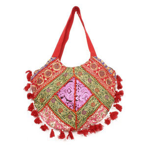 กระเป๋าถือออกแบบอินเดีย,BG-22ขายส่งสุภาพสตรีอินเดียกระเป๋าถือ,อินเดียกระเป๋าแฟชั่นสุภาพสตรีกระเป๋าถือ - Product Image 1