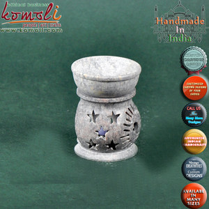 Esteatita tallada té luz aroma quemadores de aceite calentadores de muchos diseños - Product Image 3