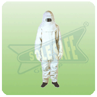 ผ้าคลุมแบบใช้แล้วทิ้งทั้งหมดมีซิปกำจัดแร่ใยหิน - Product Image 1