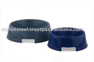 ชามอาหารสัตว์เลี้ยงแบบคู่ทำจากพลาสติกอุปกรณ์เสริมสำหรับสัตว์เลี้ยงชามอาหารสัตว์ชามอาหารสัตว์เลี้ยงแบบสั่งทำ - Product Image 3