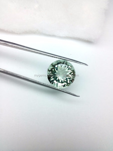 Corte cóncavo de amatista verde hidrotermal al por mayor - Product Image 3