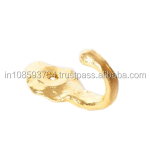 Offre Spéciale conception Simple métal laiton crochet décoratif maison stockage patère Style ancien laiton manteau & chapeau crochets - Product Image 5