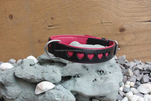 Collar de cuero para mascotas del fabricante, cinturón para perros, accesorio de entrenamiento de patrón sólido, característica sostenible - Product Image 6