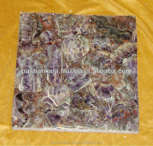 Mesa de amatista púrpura, mesa de café - Product Image 2