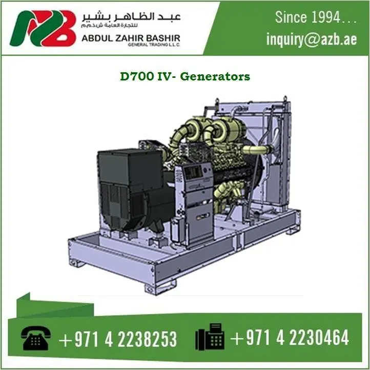 Diesel Generators With 34 Oil Capacity