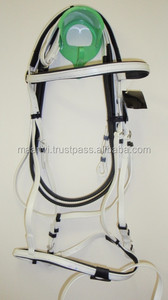 Brida de caballo de goma de PVC duradera ROJA de alta calidad vendedora caliente inteligente con Riendas de goma/brida de caballo de PVC con Riendas de goma - Product Image 6