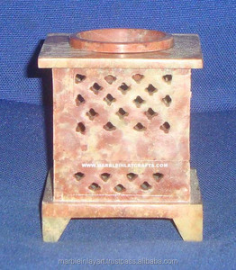 Beautiful Design Soapstone Aroma Oil Burner - Product Image 1