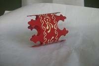 Anneaux de serviette en laiton classiques faits à la main nouvelle vaisselle en fer peint pour les mariages fêtes noël-pour décor de table - Product Image 5