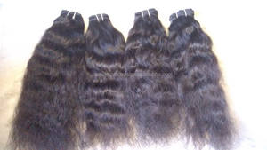 Cheveux bruts indiens à cuticule alignée. Vente en gros en usine en Inde 100% extensions de cheveux indiens vierges - Product Image 6