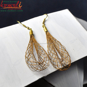 ลวดทำด้วยมือการออกแบบเครื่องประดับเทียมเครื่องประดับทองเหลืองเทียม - Product Image 2