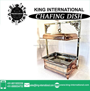 Recipiente para Buffet Comercial King, Recipiente Redondo para Calentar Alimentos, Juego de Recipientes para Calentar Alimentos para Servicio de Catering, Venta para Restaurantes - Product Image 3