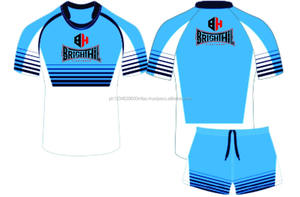 Maillots et shorts de rugby personnalisés pour hommes, respirants, grandes tailles, sublimation - Product Image 6