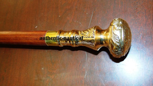 Boîtes de marche en laiton pour hommes, décoratives, STYLE VINTAGE, CHWS1167 - Product Image 5