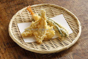 เทมปุระถาดกลมไม้ไผ่ตะกร้า/ชุดถาดเทมปุระไม้ไผ่ - Product Image 2