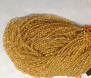 Cuentas de Citrino Natural de Alta Calidad, Cuentas de Piedras Preciosas Semipreciosas, Cuentas de Cuarzo Amarillo para la Fabricación de Joyas, Suministro al por Mayor de Gemas - Product Image 3