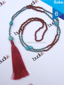 Collier de perles de Bali de style classique fait à la main Colliers de perles de mode en gros - Product Image 3