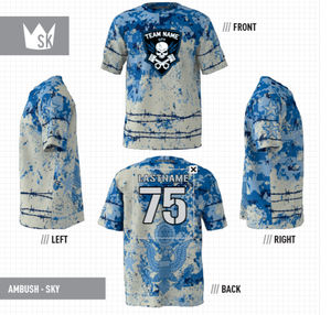 custom slow pitch full dye jerseys - Product Image 6