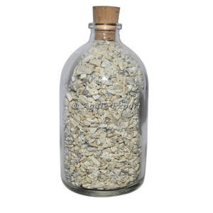 Bouteille de chips de Howlite blanche: Vente en gros de bouteille de pierres précieuses-Agate Export Healing Semiprecious stone craft - Product Image 1