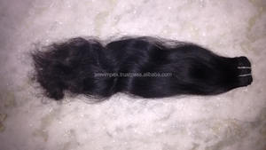 16 "Meilleure ondulation de cheveux bruts. Tissage de cheveux naturels vierges 100% non transformés. Cheveux indiens vierges de qualité supérieure-100% cheveux vierges d'origine - Product Image 4