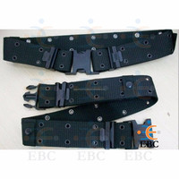 Ceinture Tactique Professionnelle en Nylon, PVC et Polyester, Noire, Verte, Kaki, Écologique, Réglable avec Boucle, Robuste, Grandes Tailles, Vente en Gros