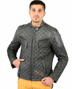 Chaqueta de Invierno Acolchada para Hombre, Estilo Motero, con Revestimiento, de Lona Resistente, Diseño de Moda Urbana, Logotipo Frontal Personalizado OEM - Product Image 4