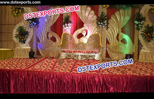 การออกแบบงานตัดแกะสลัก Jali การตกแต่งงานแต่งงาน,แผ่นฉากหลังดอกไม้แกะสลักงานแต่งงาน,แผ่นไฟเบอร์กลาสสไตล์ทางเดินงานแต่งงาน - Product Image 6