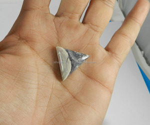 เครื่องเคลือบดินเผาธรรมชาติ21มม. สามเหลี่ยม Cabochon 15.55 Cts อัญมณีหลวมสำหรับทำเครื่องประดับ - Product Image 3