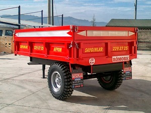 Remorque à bascule arrière à axe unique, 3.5 tons - Product Image 2