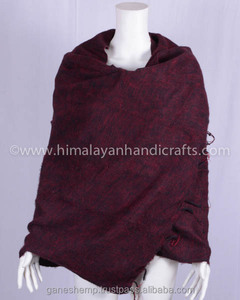 Châle en laine yatmaroon, high land, pour l'hiver, HYWSM 519 - Product Image 2