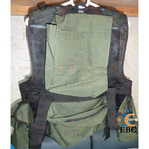 Gilet tactique Molle OEM de haute qualité en Cordura 800 Deniers, logo personnalisé, approvisionnement en gros rapide, camouflage vert olive - Product Image 2