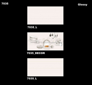 Carreau de porcelaine émaillée en surface brillante pour décor de salle de bain pour carrelage et murs - Product Image 2