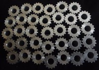 Poulies de distribution en alliage OEM personnalisables, anodisées dures, profil T2.5, alésage 10 mm / diamètre extérieur 50 mm, garantie 1 an, prix variable, 1 gorge