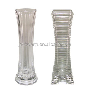 แจกันพลาสติกทรงกระบอกสีขาว ขนาด S สำหรับวางบนโต๊ะ ดีไซน์มินิมอล วัสดุ PS/MS เส้นผ่านศูนย์กลาง 6 ซม. สูง 19 ซม. - Product Image 4