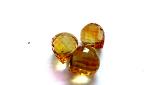Natural Gold <b>Citrine</b> Gemstones 3-4mm Teardrop Drill Cut Loose Gems Third Party Certified Gopika Fine Jewelry Wholesale Lot - Product Image 2