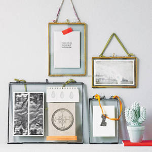Photo <b>Frame</b>, Decorative <b>Frame</b>, <b>Hanging</b> <b>Glass</b> Picture <b>Frame</b> - Product Image 1