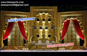 งานแต่งงานหนังฉากหลังแผงล่าสุดฉากหลังเวทีที่น่าสนใจหนังฉากหลังออกแบบ - Product Image 2