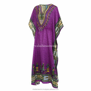 Hippy Boho Robe Musulmane Farasha Plage couvrir Tops Dashiki - Product Image 6